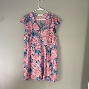 Womens floral dress